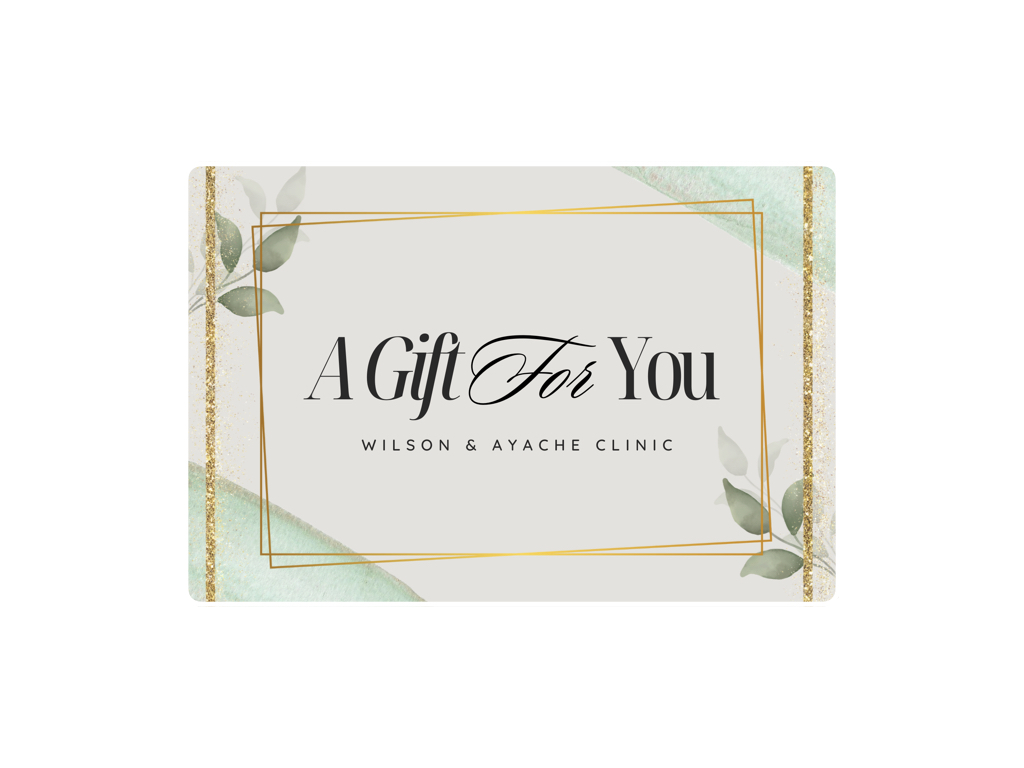 e-Gift Card for Virtual Consultation & Aesthetic Treatments
